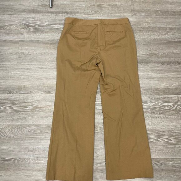 Talbots Heritage Wool Straight Pantsin Tan Camel, 12 Petite - Picture 2 of 10